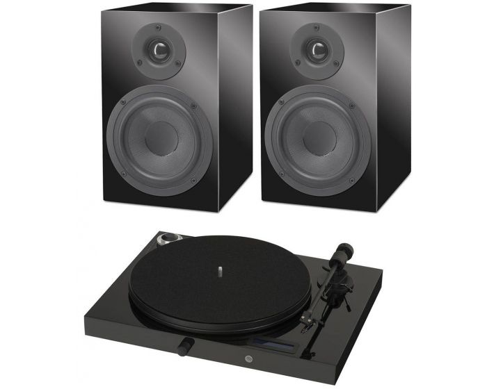 Pro-Ject Juke box E Piano Black Turntable