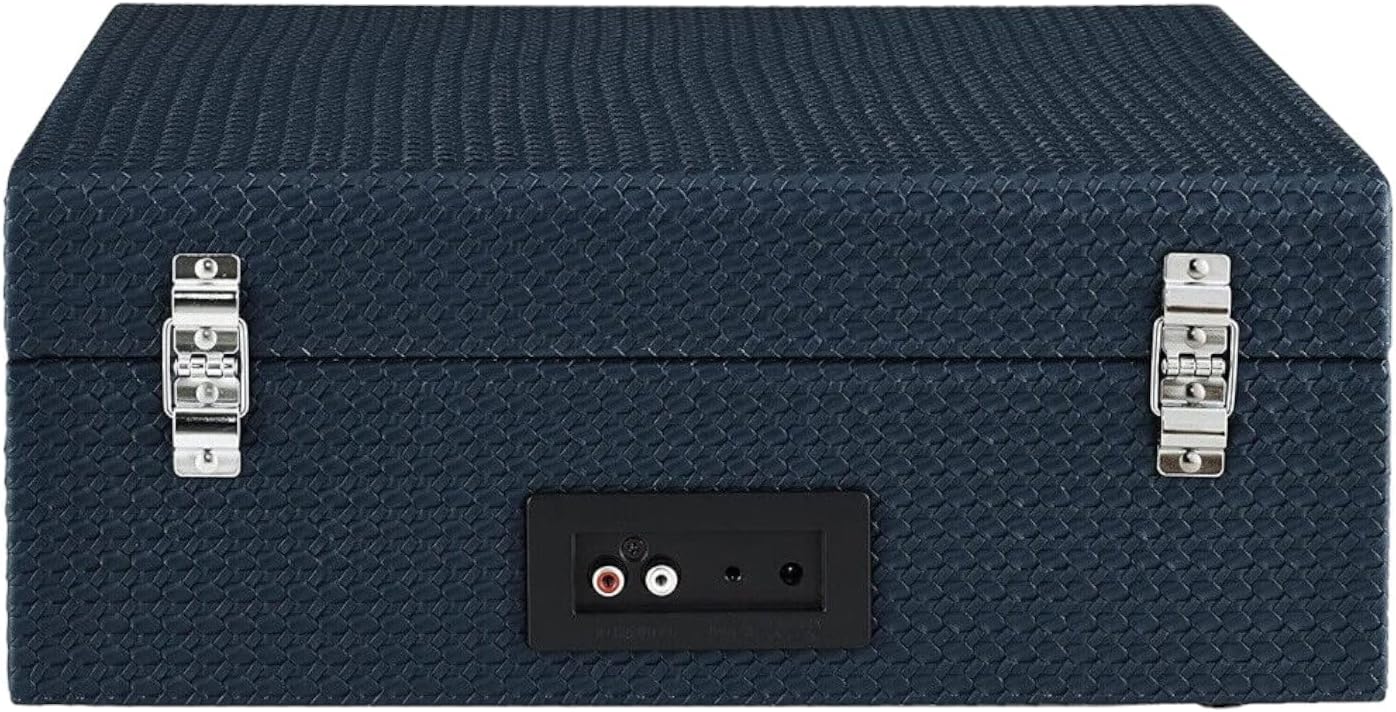 Crosley Voyager Portable Navy Blue Turntable