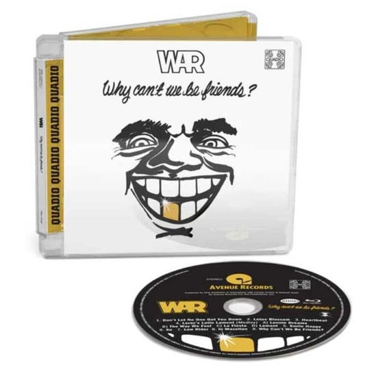 WAR - Why Can't We Be Friends? (Quadio) - Blu-Ray Audio Disc {Vinyl}