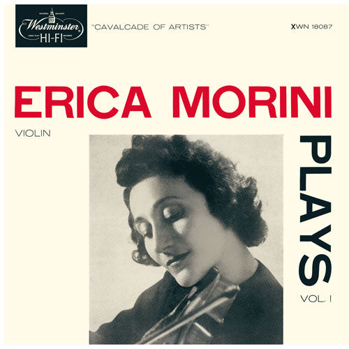 Erica Morini Erica Morini Plays Vol. 1 - Analogphonic LP {Vinyl}