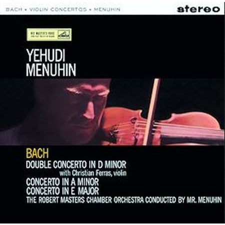 Yehudi Menuhin - Bach: Violin Concerto/ Robert Masters Chamber Orchestra/ Christian Ferras - Speakers Corner LP {Vinyl}